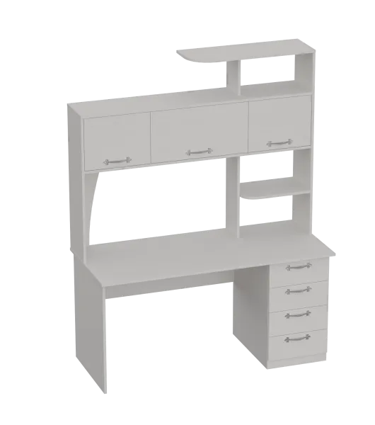 Стол компьютерный "СК-11" Бодега белая