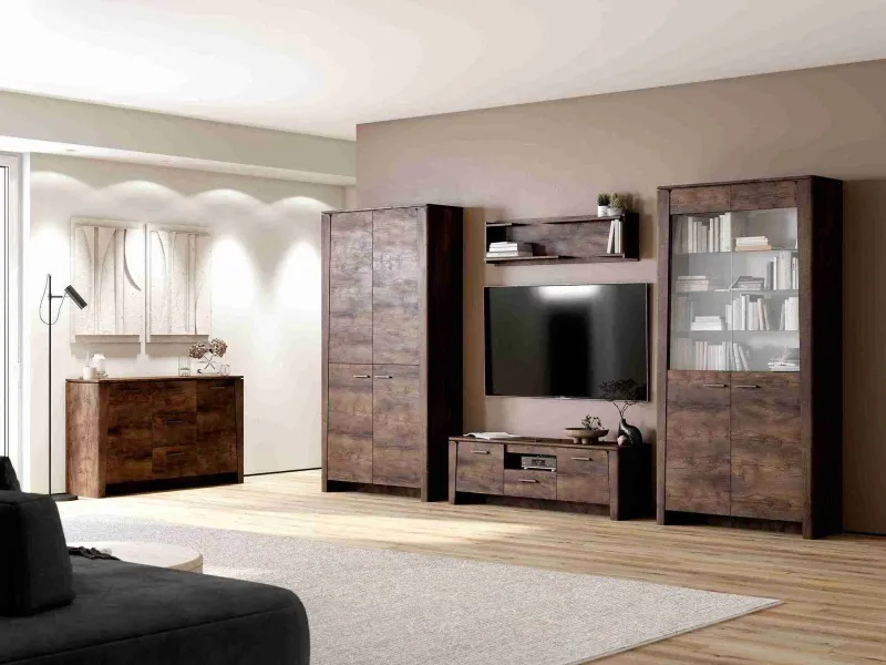 Тумба 2 дв и 1 ящ "Мальта" гостиная Таксония